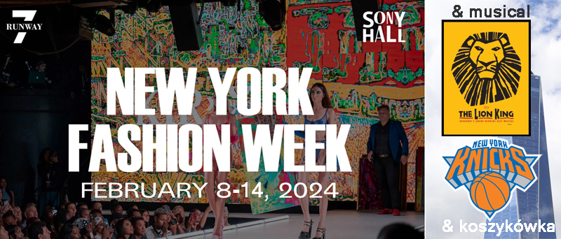 New York Fashion Week wyjazdy | BP Gryf
